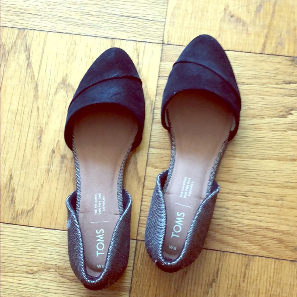 TOMS Jutti D’Orsay Flat - Never worn!